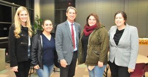 Dean Purtill with Empire Scholarship Recipients